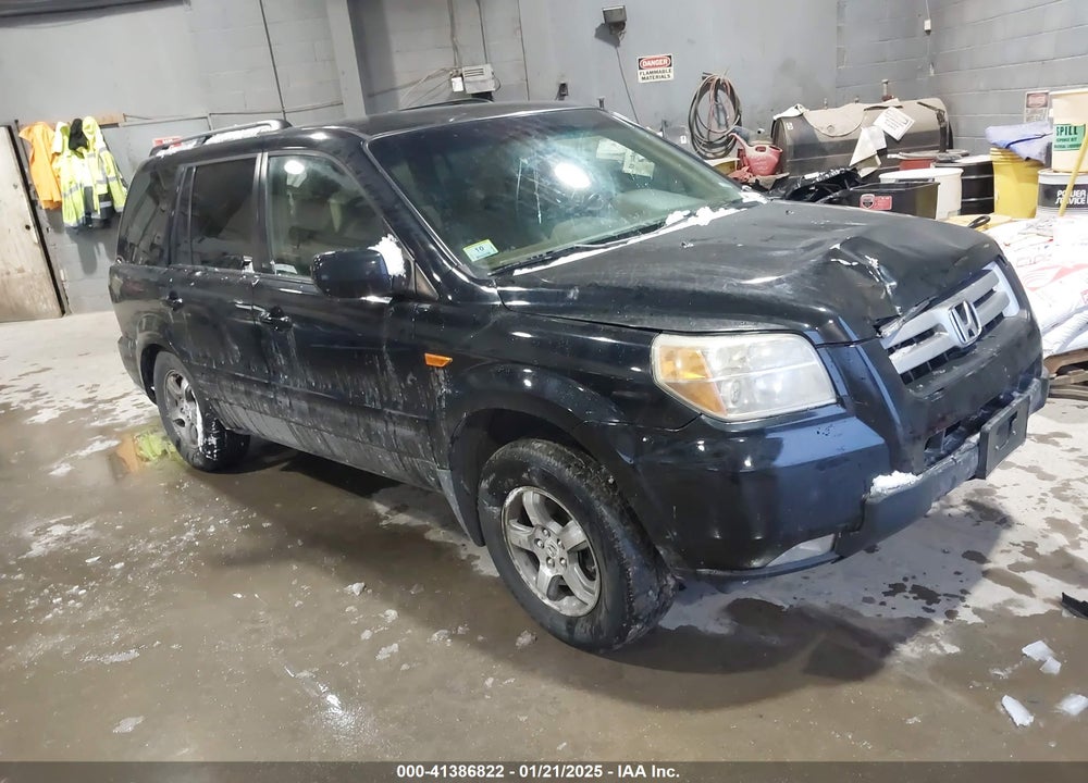 2006 HONDA PILOT EX VIN: 2HKYF18466H501517