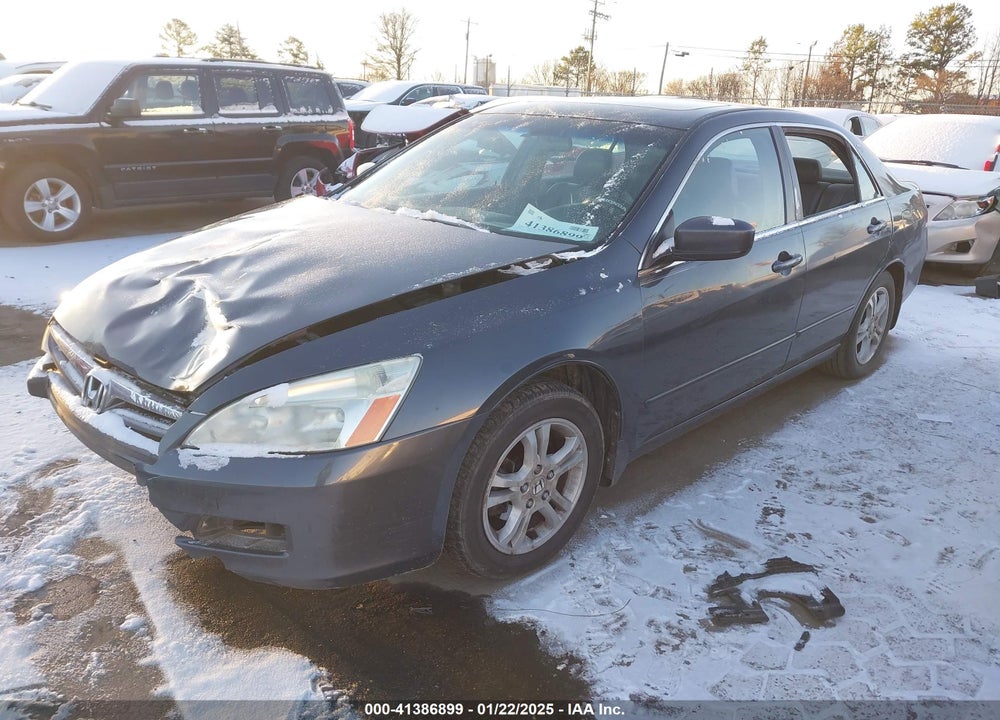 2006 HONDA ACCORD 2.4 EX VIN: 1HGCM56726A009421