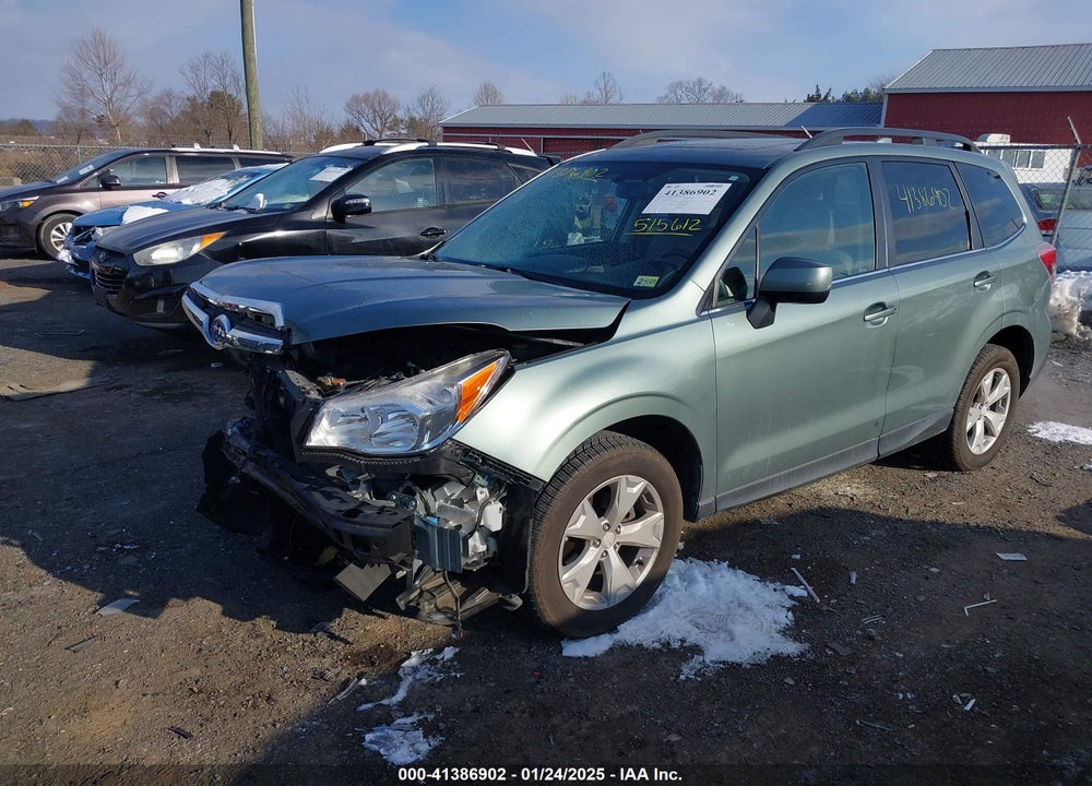 2016 SUBARU FORESTER 2.5I LIMITED VIN: JF2SJAHC8GH515612
