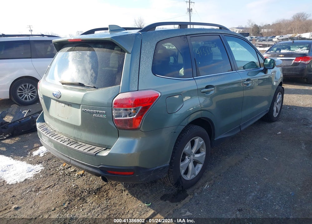 2016 SUBARU FORESTER 2.5I LIMITED VIN: JF2SJAHC8GH515612