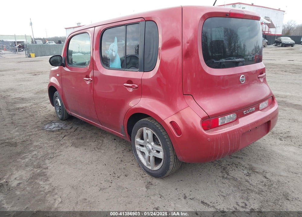 2009 NISSAN CUBE VIN: JN8AZ28R49T118092