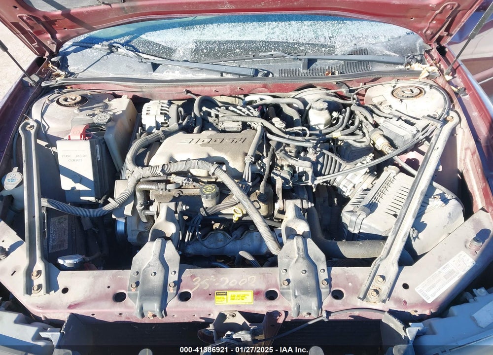2001 BUICK CENTURY CUSTOM VIN: 2G4WS52J311203148