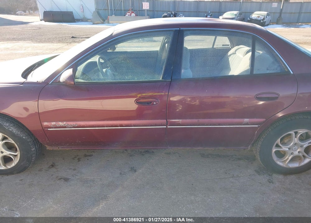 2001 BUICK CENTURY CUSTOM VIN: 2G4WS52J311203148