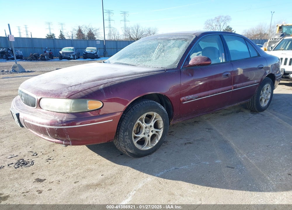 2001 BUICK CENTURY CUSTOM VIN: 2G4WS52J311203148