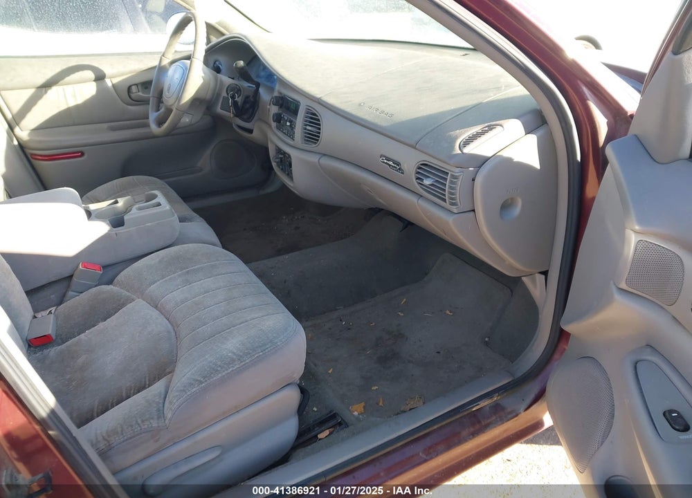 2001 BUICK CENTURY CUSTOM VIN: 2G4WS52J311203148