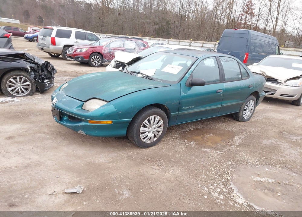 1997 PONTIAC SUNFIRE SE VIN: 1G2JB52T3V7562626