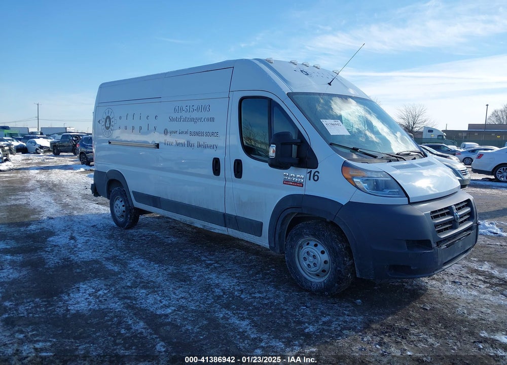 2017 RAM PROMASTER 2500 2500 HIGH VIN: 3C6TRVDG5HE532880