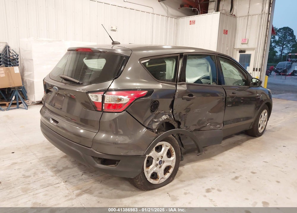 2018 FORD ESCAPE S VIN: 1FMCU0F79JUA35843