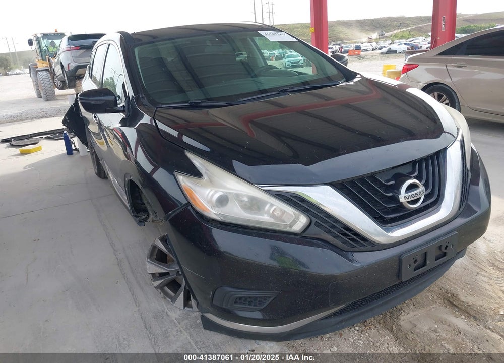 2017 NISSAN MURANO S VIN: 5N1AZ2MH7HN171098