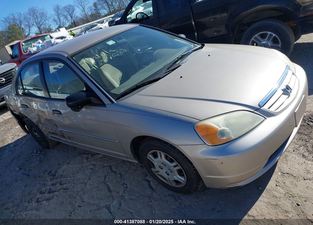 2001 HONDA CIVIC LX VIN: 2HGES15551H616205