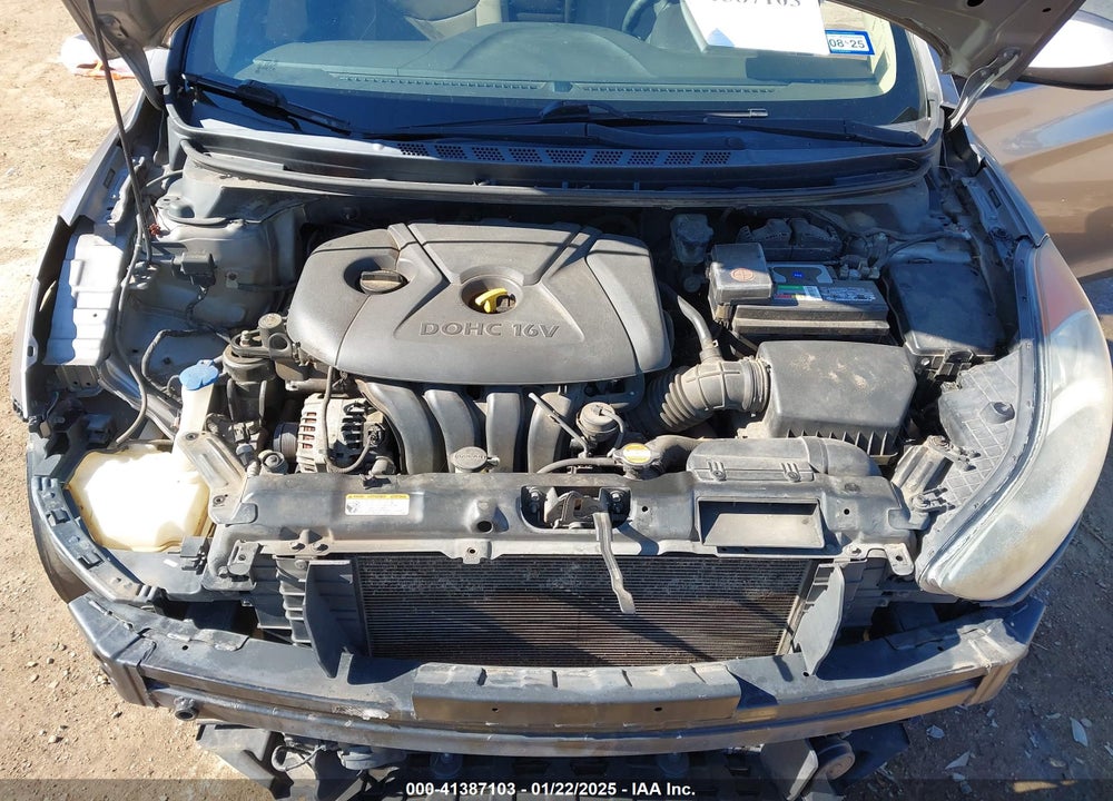 2012 HYUNDAI ELANTRA VIN: 5NPDH4AE3CH091803