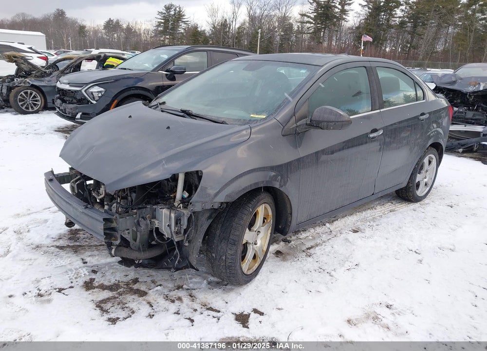 2013 CHEVROLET SONIC LTZ AUTO VIN: 1G1JE5SB8D4113753