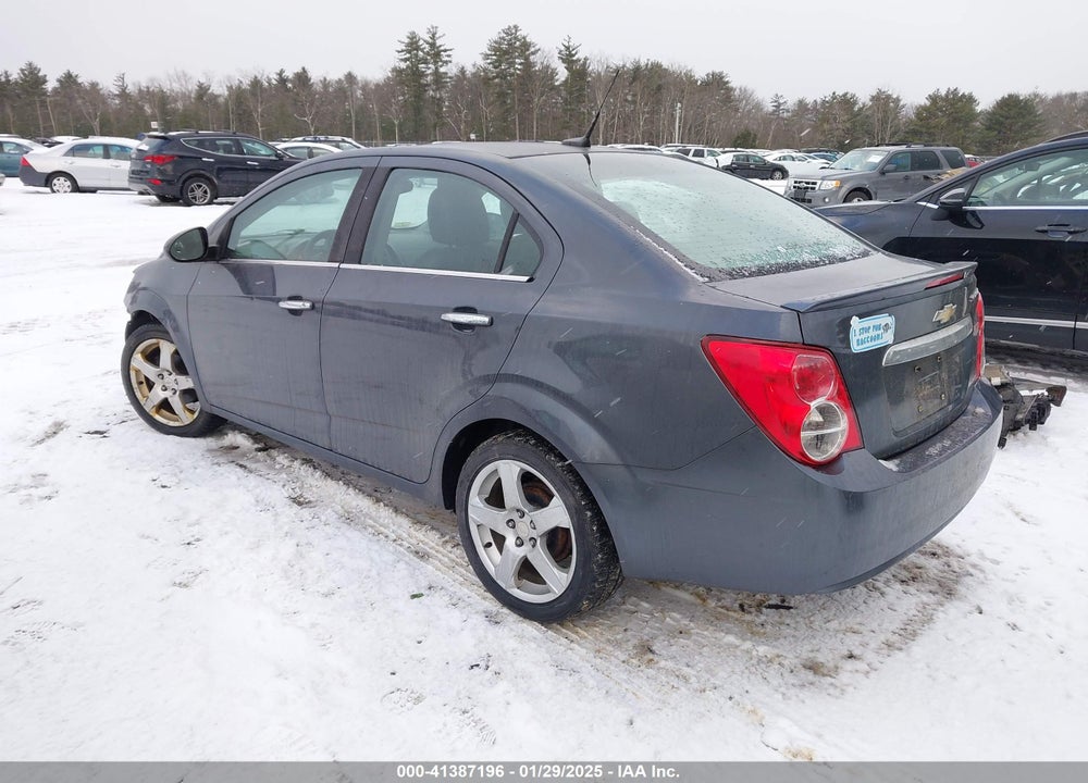2013 CHEVROLET SONIC LTZ AUTO VIN: 1G1JE5SB8D4113753