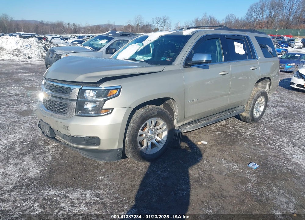 2017 CHEVROLET TAHOE LT VIN: 1GNSKBKC2HR111413