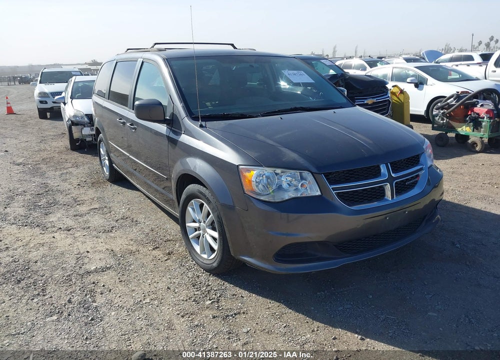 2016 DODGE GRAND CARAVAN SXT VIN: 2C4RDGCG1GR384013