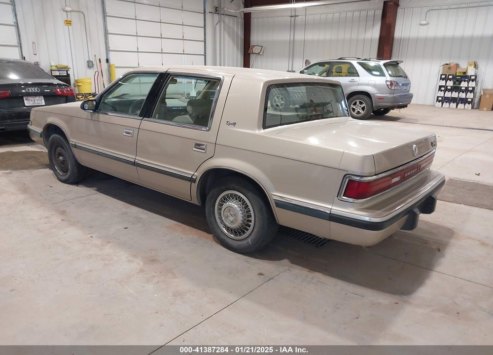 1991 DODGE DYNASTY LE VIN: 1B3XC56R9MD144767