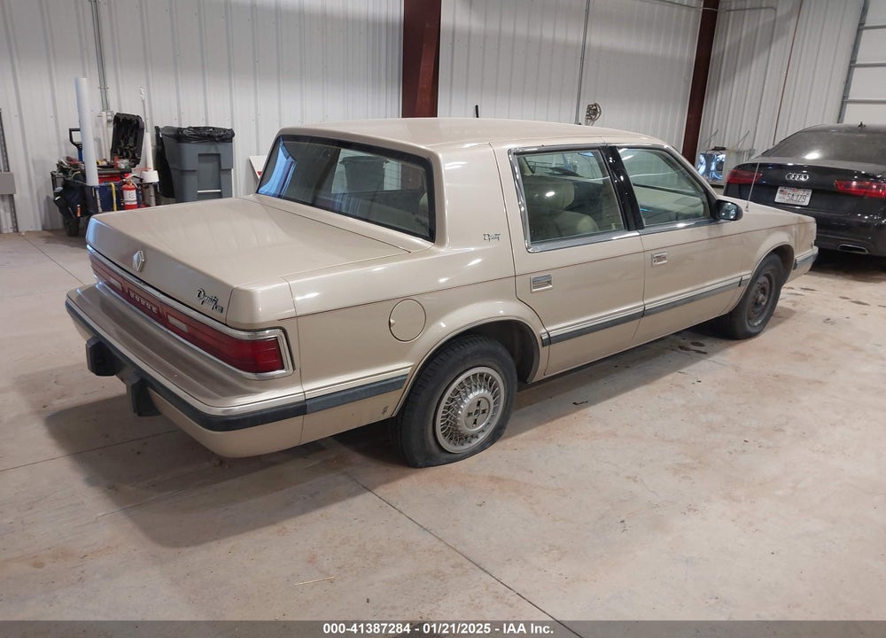 1991 DODGE DYNASTY LE VIN: 1B3XC56R9MD144767