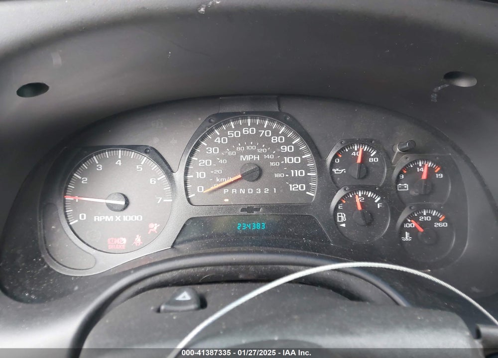 2008 CHEVROLET TRAILBLAZER LT VIN: 1GNDS13S282224084