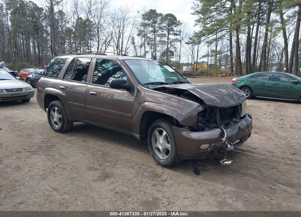2008 CHEVROLET TRAILBLAZER LT VIN: 1GNDS13S282224084