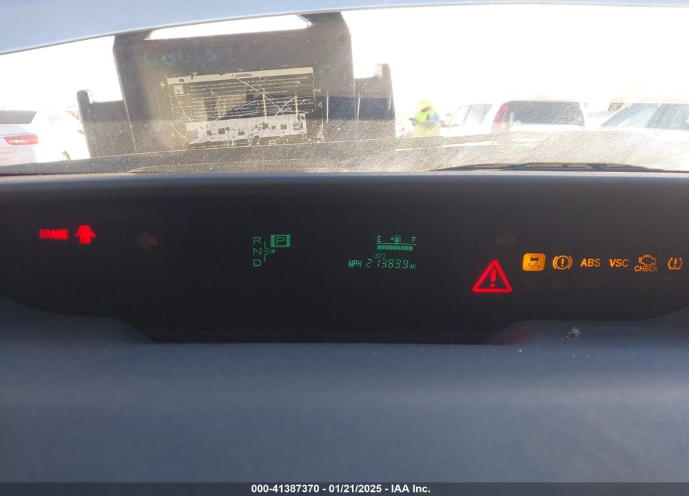 2008 TOYOTA PRIUS VIN: JTDKB20U983304844