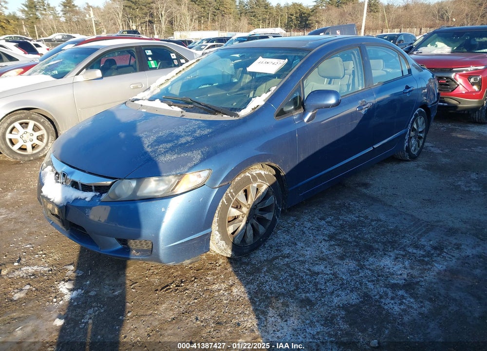 2009 HONDA CIVIC EX VIN: 2HGFA16819H539361