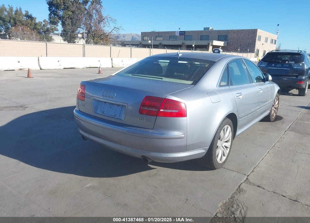 2009 AUDI A8 VIN: WAULV94E09N003356