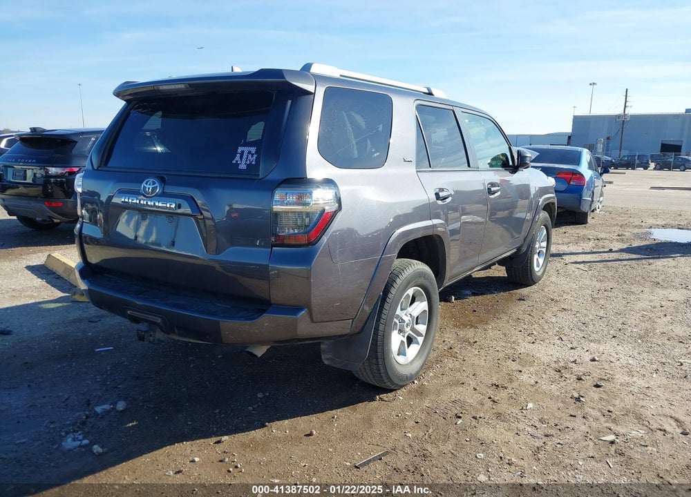 2018 TOYOTA 4RUNNER SR5 VIN: JTEZU5JR6J5169851