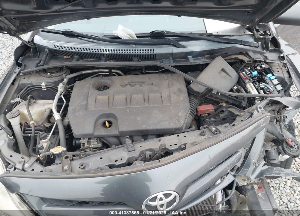 2011 TOYOTA COROLLA VIN: 2T1BU4EEXBC602857
