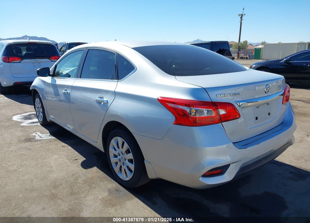 2017 NISSAN SENTRA VIN: 3N1AB7APXHY327173