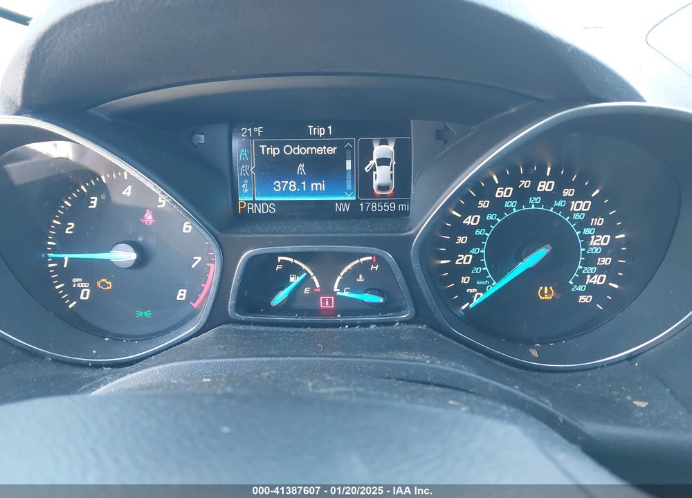 2013 FORD ESCAPE SEL VIN: 1FMCU9H98DUB97860