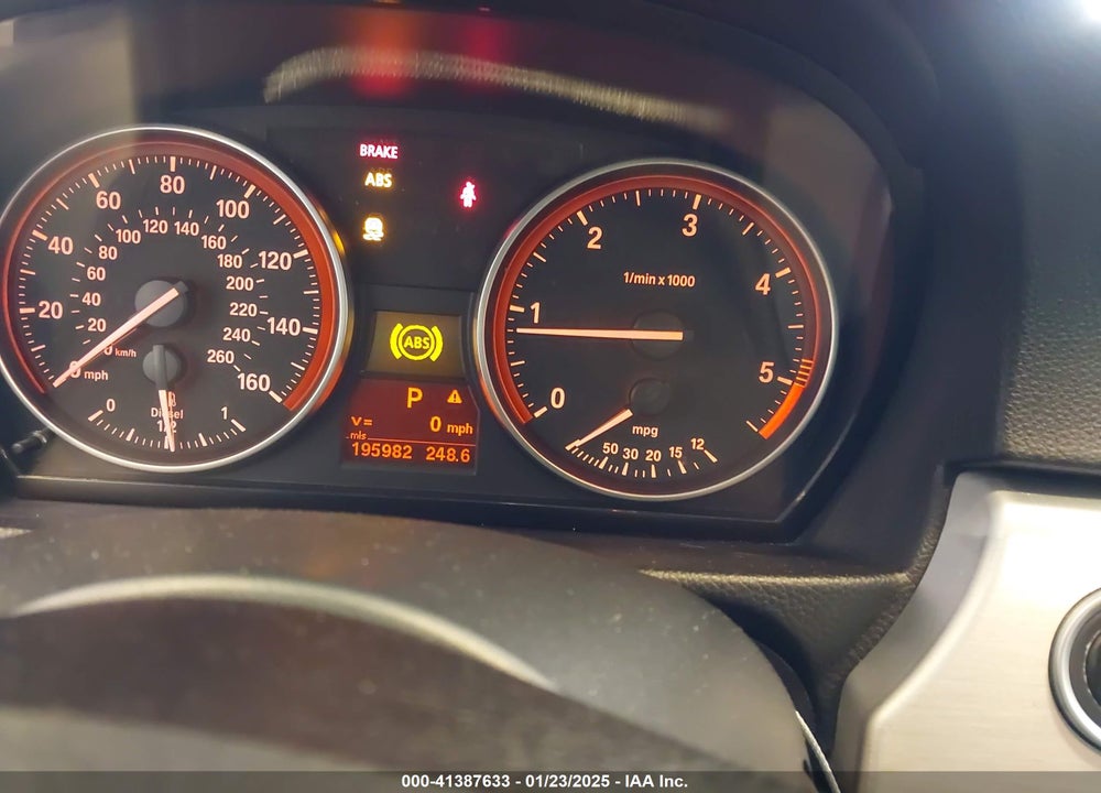 2010 BMW 335D VIN: WBAPN7C51AA778171