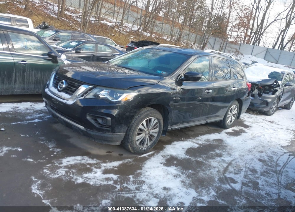 2017 NISSAN PATHFINDER S VIN: 5N1DR2MM1HC675927