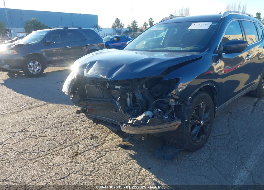 2016 NISSAN ROGUE SV VIN: 5N1AT2MN0GC882790