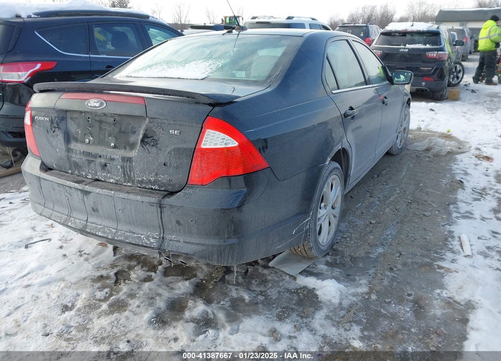 2012 FORD FUSION SE VIN: 3FAHP0HA8CR135829