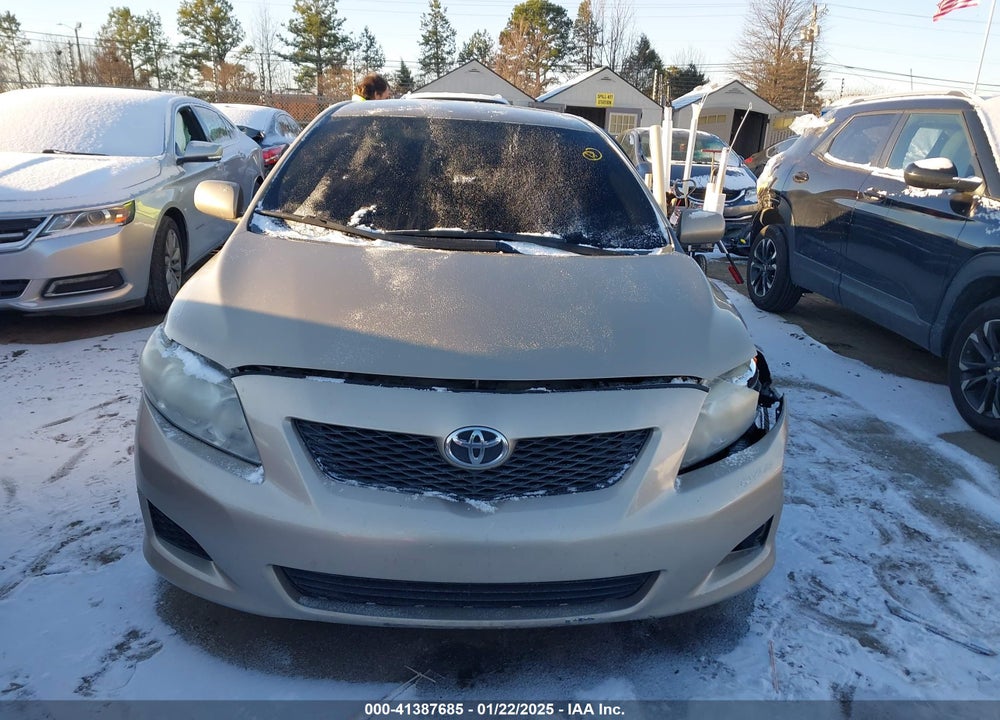 2010 TOYOTA COROLLA LE VIN: 2T1BU4EE8AC501802