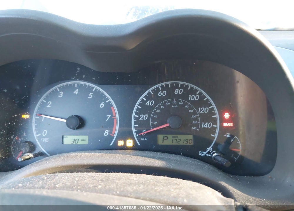 2010 TOYOTA COROLLA LE VIN: 2T1BU4EE8AC501802