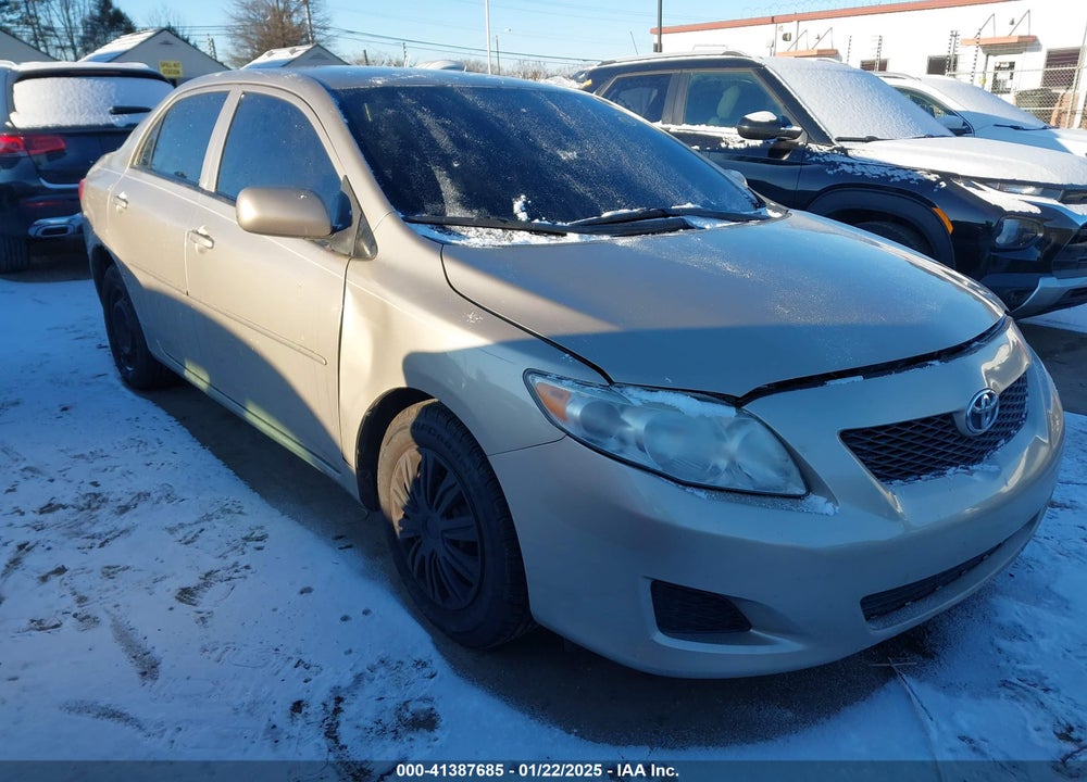 2010 TOYOTA COROLLA LE VIN: 2T1BU4EE8AC501802