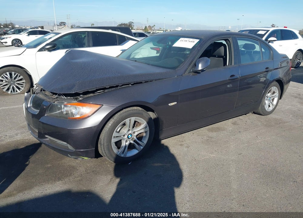 2008 BMW 328I VIN: WBAVC53578FZ84190
