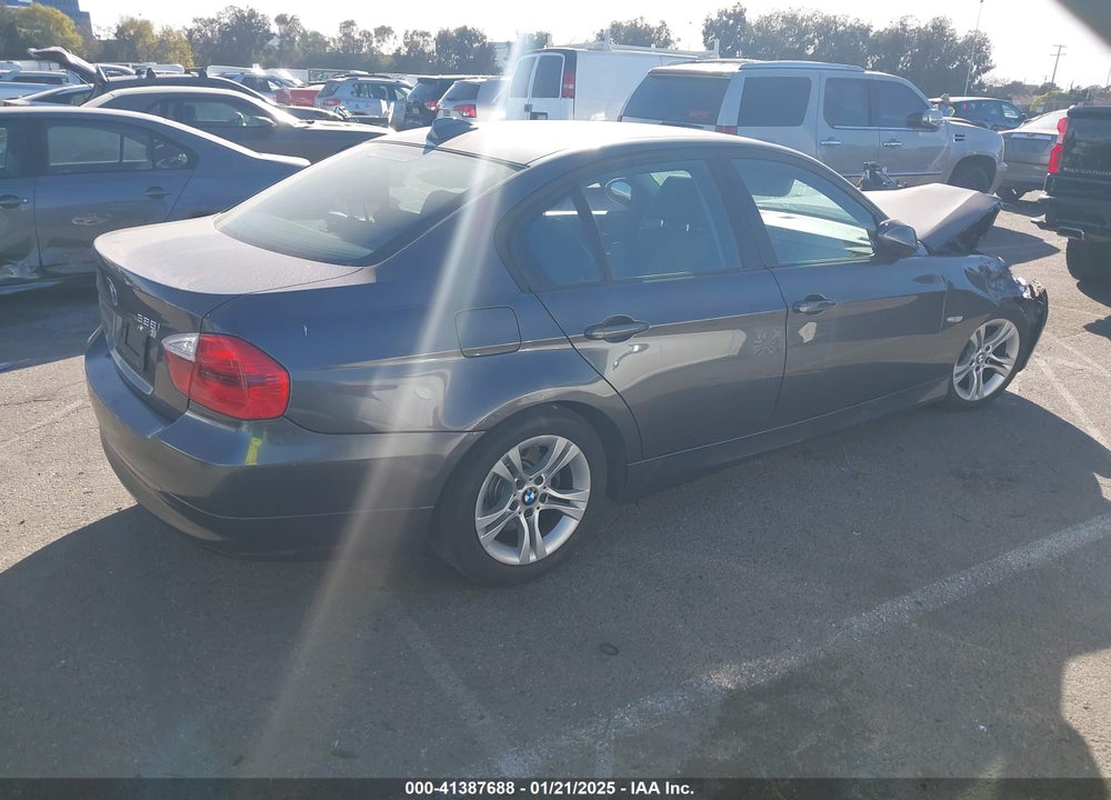 2008 BMW 328I VIN: WBAVC53578FZ84190
