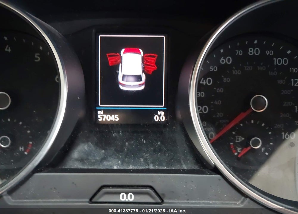 2019 VOLKSWAGEN TIGUAN VIN: 3VV1B7AX1KM073074