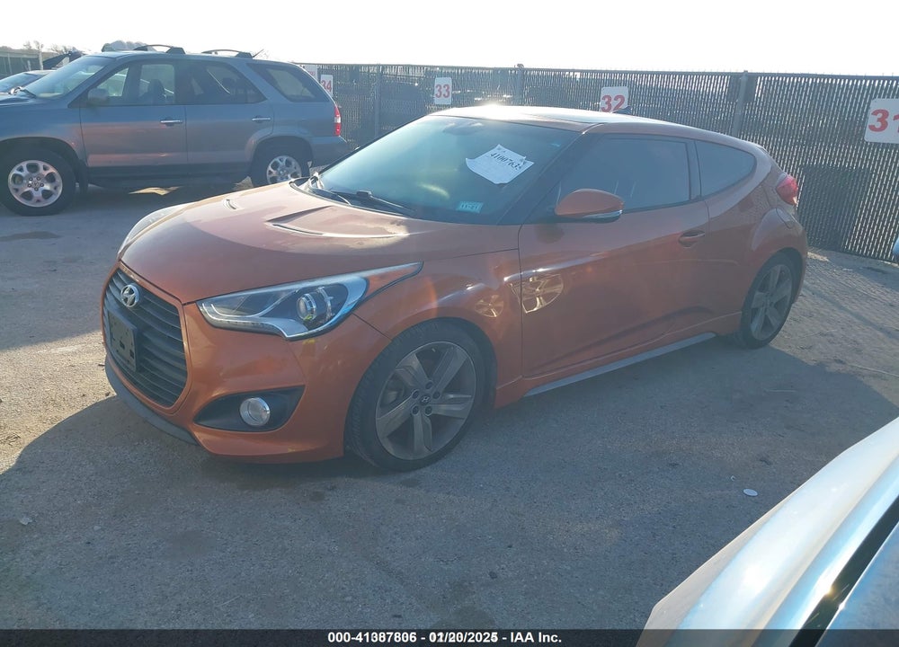 2015 HYUNDAI VELOSTER VIN: KMHTC6AE1FU244528