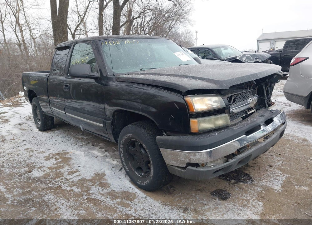 2004 CHEVROLET SILVERADO 1500 Z71 VIN: 1GCEK19T04E206172