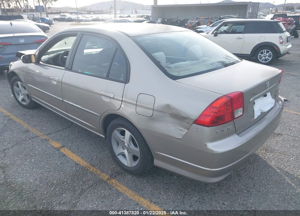 2005 HONDA CIVIC EX VIN: 2HGES26745H502885