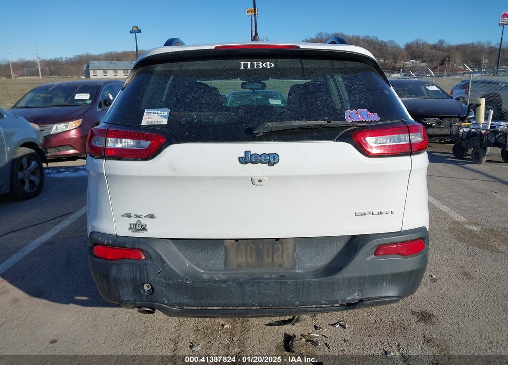 2016 JEEP CHEROKEE SPORT VIN: 1C4PJMAB8GW153588