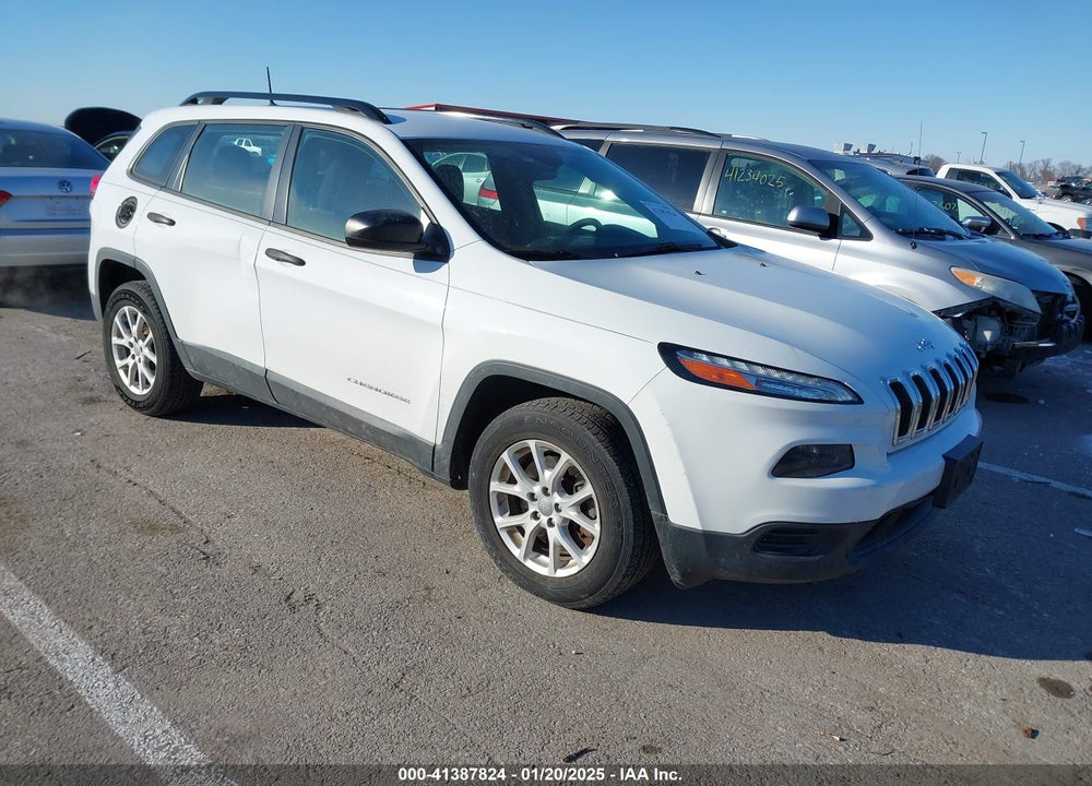 2016 JEEP CHEROKEE SPORT VIN: 1C4PJMAB8GW153588