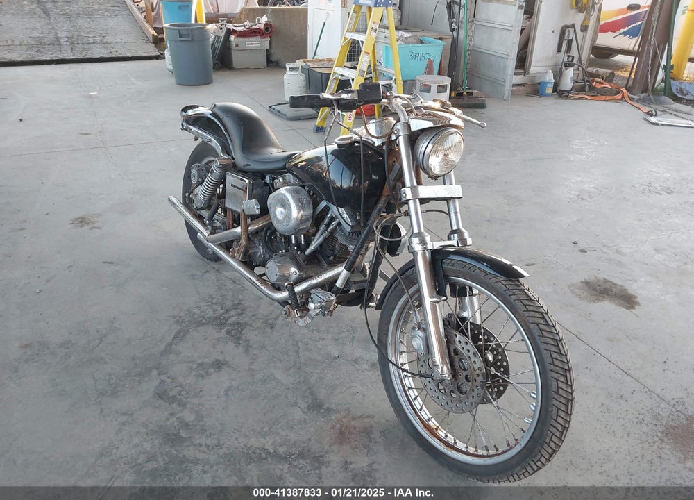 1981 HARLEY-DAVIDSON FXEF VIN: 1HD1BBK10BY019005