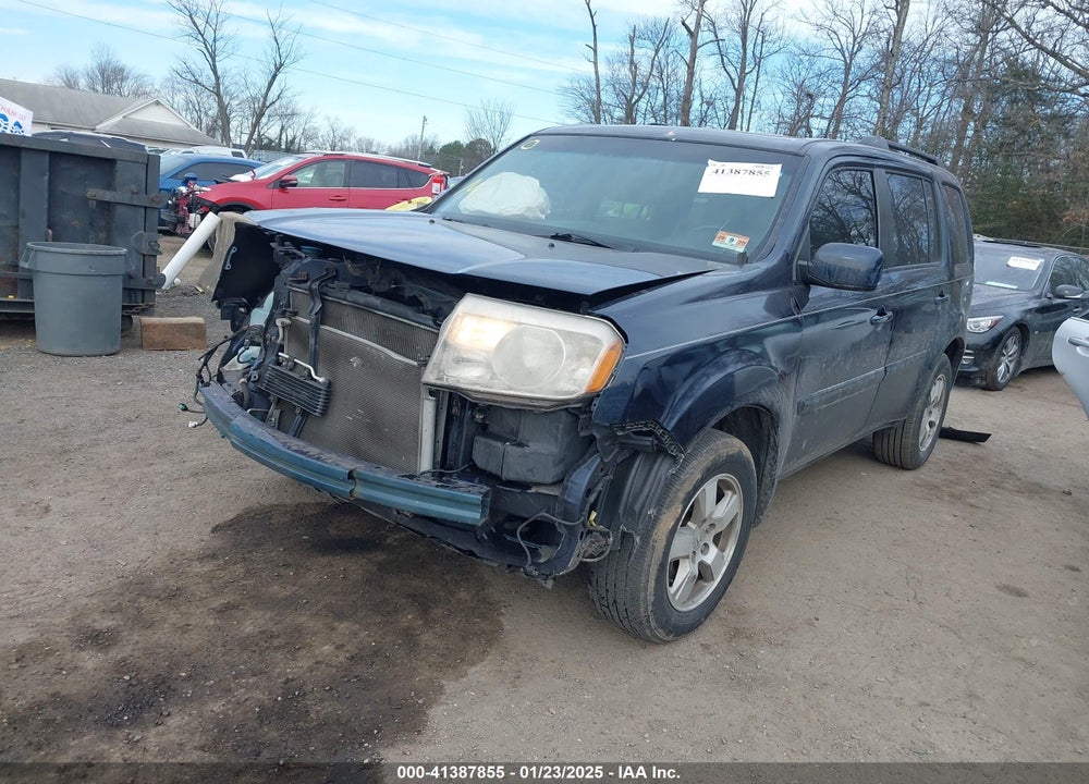 2011 HONDA PILOT EX-L VIN: 5FNYF4H64BB103413