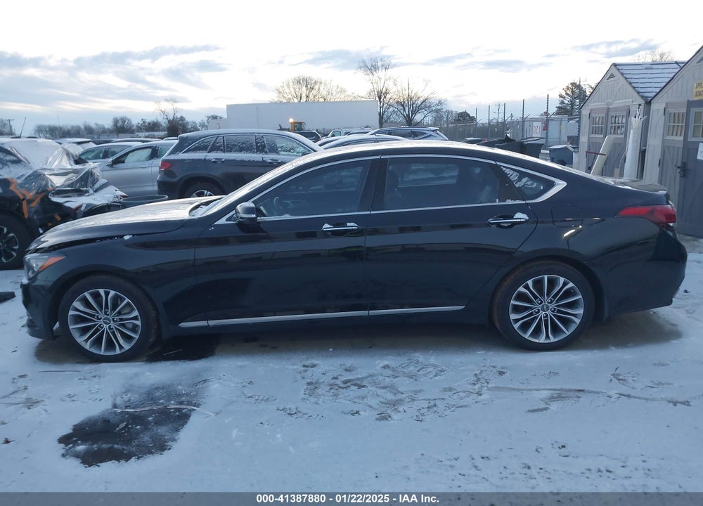 2017 GENESIS G80 VIN: KMHGN4JE5HU201880