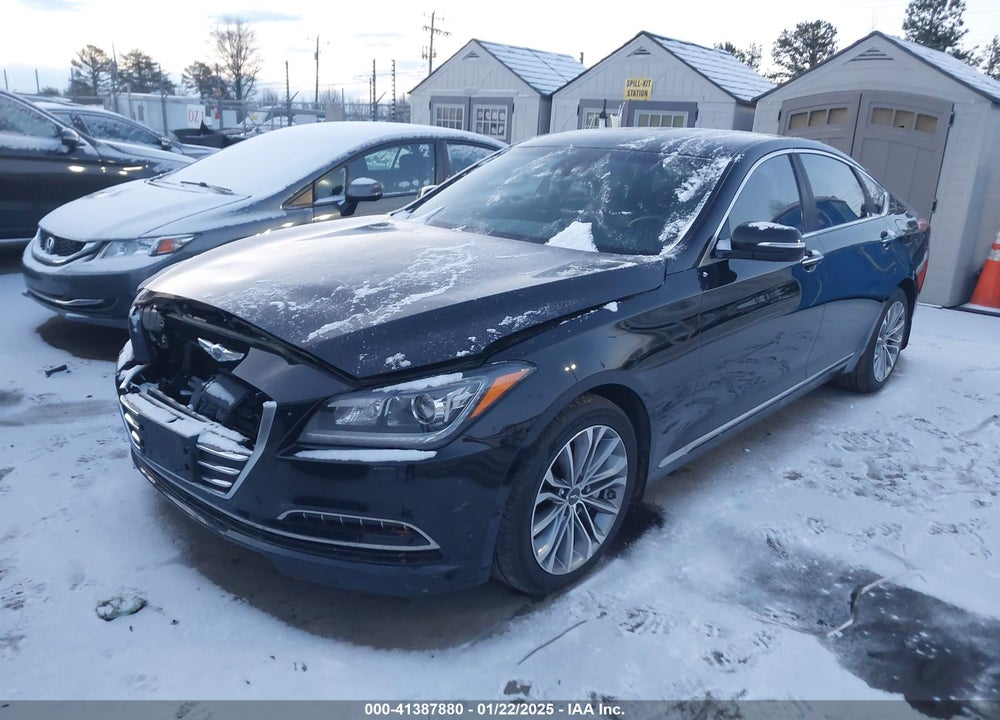 2017 GENESIS G80 VIN: KMHGN4JE5HU201880