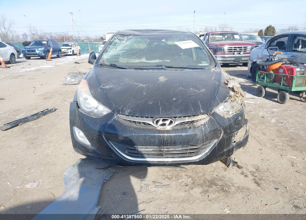 2012 HYUNDAI ELANTRA VIN: KMHDH4AE3CU272482